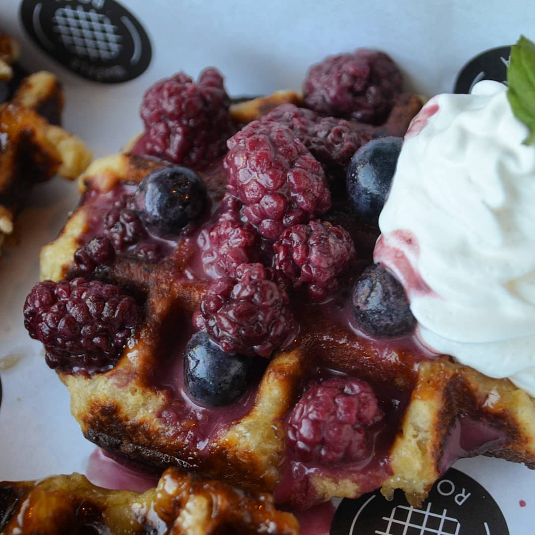 Waffle de Frutos del Monte